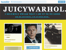 Tablet Screenshot of juicywarhol.tumblr.com