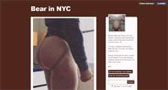 Desktop Screenshot of bearinnyc.tumblr.com