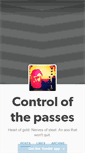 Mobile Screenshot of controlofthepasses.tumblr.com