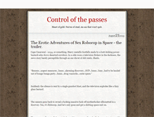 Tablet Screenshot of controlofthepasses.tumblr.com