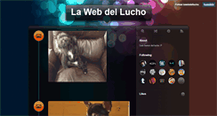 Desktop Screenshot of lawebdellucho.tumblr.com