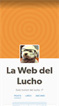 Mobile Screenshot of lawebdellucho.tumblr.com