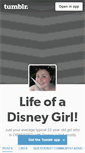 Mobile Screenshot of disneygirlforever.tumblr.com