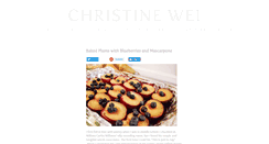 Desktop Screenshot of christine-wei.tumblr.com