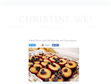 Tablet Screenshot of christine-wei.tumblr.com