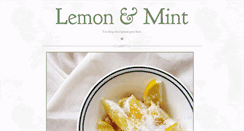 Desktop Screenshot of lemonandmint-theme.tumblr.com