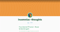 Desktop Screenshot of insomniac--thoughts.tumblr.com