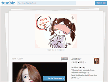 Tablet Screenshot of jiyeon-lover.tumblr.com