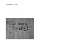 Desktop Screenshot of justaescape.tumblr.com