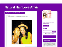 Tablet Screenshot of naturalhairloveaffair.tumblr.com