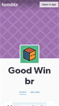 Mobile Screenshot of goodwinbr.tumblr.com