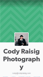 Mobile Screenshot of codyraisig.tumblr.com