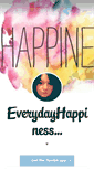 Mobile Screenshot of everydayhappiness.tumblr.com