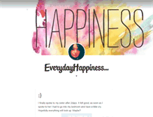 Tablet Screenshot of everydayhappiness.tumblr.com