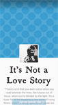 Mobile Screenshot of isnotalovestory.tumblr.com