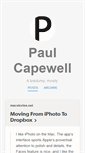 Mobile Screenshot of paulcapewell.tumblr.com