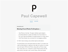 Tablet Screenshot of paulcapewell.tumblr.com