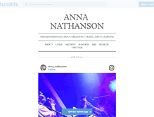 Tablet Screenshot of annanathanson.tumblr.com