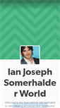 Mobile Screenshot of iansomerhalderworld.tumblr.com