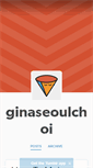 Mobile Screenshot of ginaseoulchoi.tumblr.com
