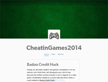Tablet Screenshot of cheatingames2014.tumblr.com