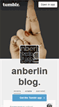 Mobile Screenshot of anberlinblog.tumblr.com