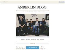 Tablet Screenshot of anberlinblog.tumblr.com