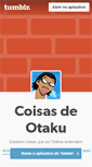 Mobile Screenshot of coisasdeotaku.tumblr.com