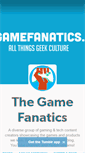 Mobile Screenshot of gamefanatics.tumblr.com