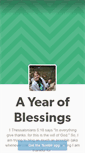 Mobile Screenshot of 365thingstobethankfulfor.tumblr.com