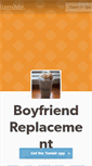 Mobile Screenshot of boyfriendreplacement.tumblr.com