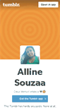 Mobile Screenshot of alinesouzaa.tumblr.com