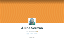 Tablet Screenshot of alinesouzaa.tumblr.com