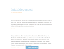 Tablet Screenshot of laklaklovegood.tumblr.com