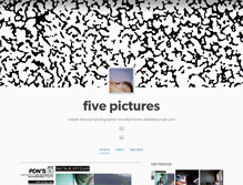 Tablet Screenshot of fivepictures.tumblr.com