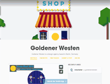 Tablet Screenshot of goldenerwesten.tumblr.com