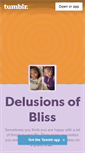 Mobile Screenshot of delusionsofbliss.tumblr.com