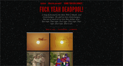 Desktop Screenshot of effyeahdeadpool.tumblr.com