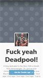 Mobile Screenshot of effyeahdeadpool.tumblr.com