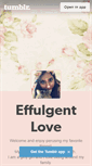 Mobile Screenshot of effulgentlove.tumblr.com