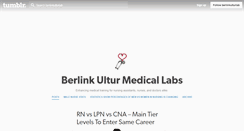 Desktop Screenshot of berlinkulturlab.tumblr.com