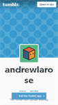 Mobile Screenshot of andrewlarose.tumblr.com