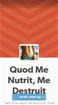Mobile Screenshot of fit-and-thin.tumblr.com