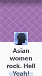 Mobile Screenshot of hellyeahasianwomen.tumblr.com