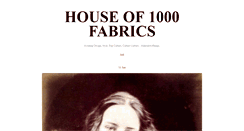 Desktop Screenshot of houseof1000fabrics.tumblr.com