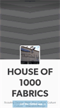 Mobile Screenshot of houseof1000fabrics.tumblr.com