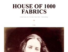 Tablet Screenshot of houseof1000fabrics.tumblr.com