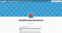 Desktop Screenshot of healthconsciousness.tumblr.com