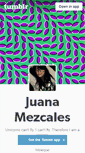 Mobile Screenshot of juanamezcales.tumblr.com