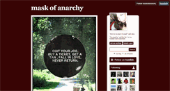 Desktop Screenshot of maskofanarchy.tumblr.com